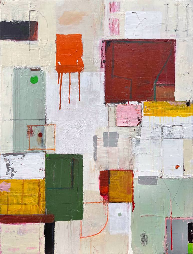 Original Abstract Expressionism Abstract Paintings by Ulf Finndahl