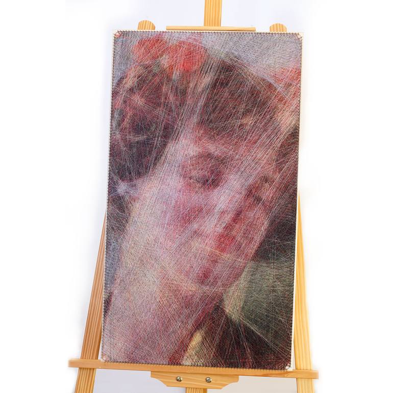 Original Modernism Love Mixed Media by Vistul Art
