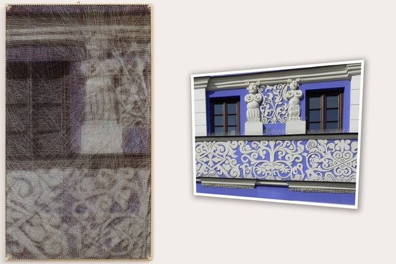 Original Contemporary Architecture Mixed Media by Vistul Art