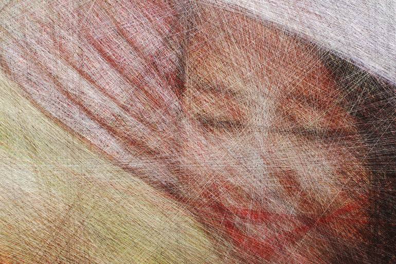 Original Contemporary Women Mixed Media by Vistul Art