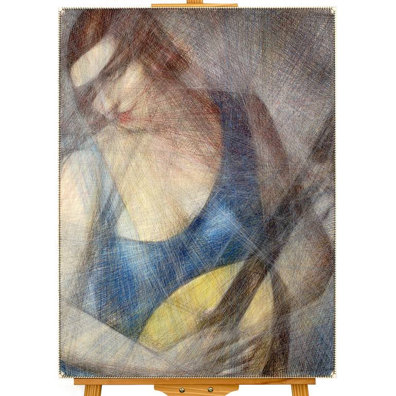Original Art Deco Music Mixed Media by Vistul Art