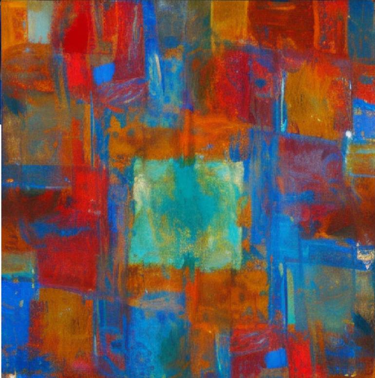 Original Abstract Painting by Jacob Farkas