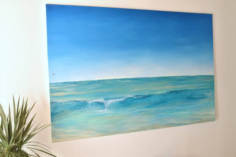 Original Fine Art Water Painting by Si Foster