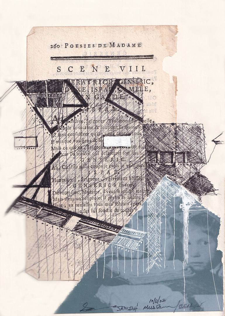 Axis Of The Holocaust, Jewish Museum Berlin Collage by Gerald Knowles ...