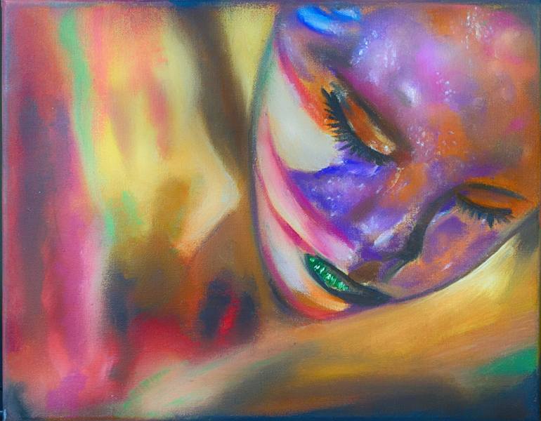 Original Fine Art Fantasy Painting by Liliya Kosilova