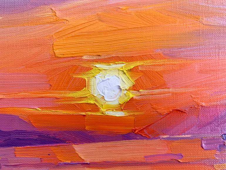 Original Contemporary Landscape Painting by Ekaterina Glazkova