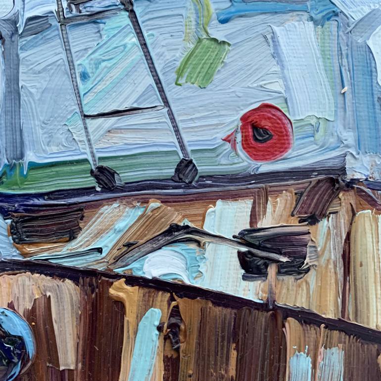 Original Contemporary Boat Painting by Ekaterina Glazkova