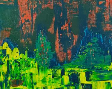 Original Abstract Expressionism Abstract Paintings by Kevin Valentine