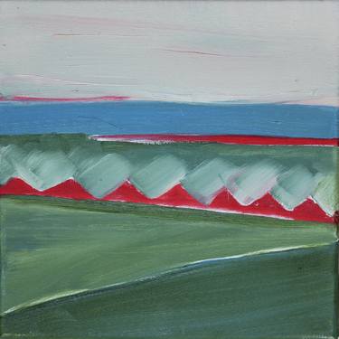 Original Abstract Landscape Paintings by Anne Fiedler