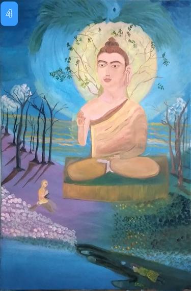 Original Conceptual Religious Paintings by Susmita Dutta