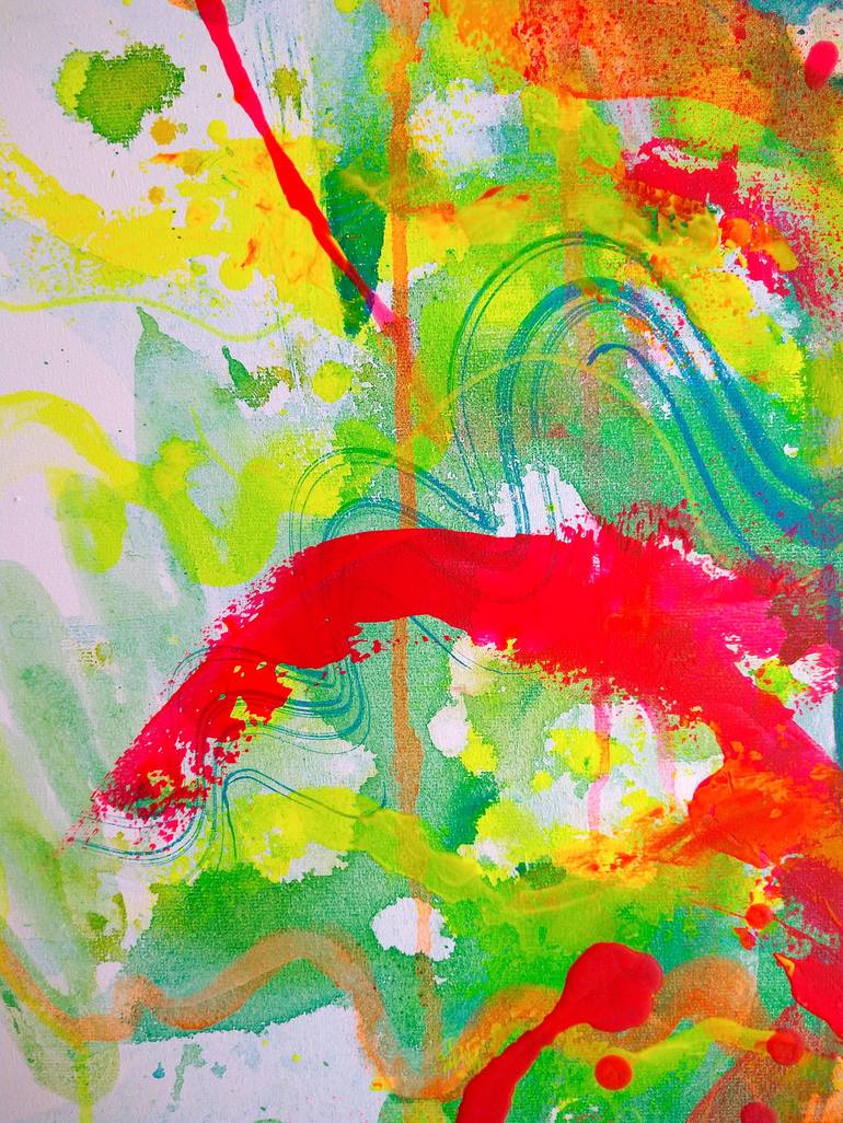 Original Abstract Expressionism Abstract Painting by Ainna Bosch