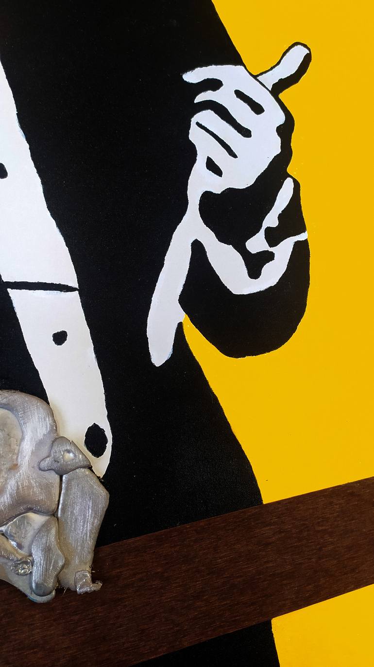 Original Figurative Pop Culture/Celebrity Painting by Fabiana Blanco