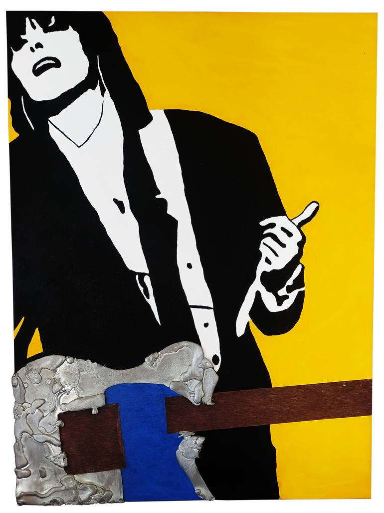 Original Figurative Pop Culture/Celebrity Painting by Fabiana Blanco