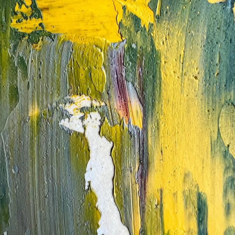 Original Abstract Cities Painting by Gurgen Vardykian