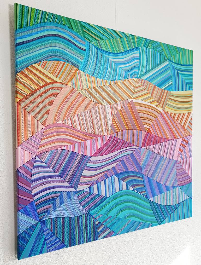 Original Contemporary Abstract Painting by Diana Large