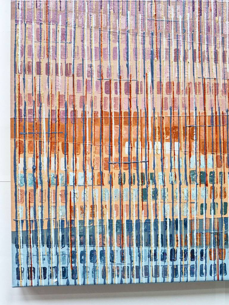 Original Abstract Expressionism Abstract Painting by Diana Large