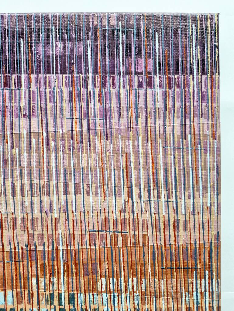 Original Abstract Expressionism Abstract Painting by Diana Large