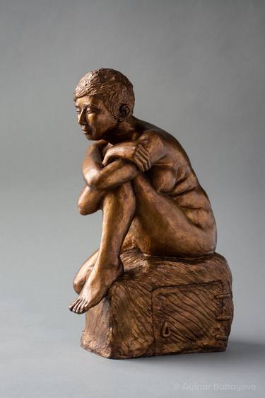 Original Nude Sculpture by Gülnar Babayeva