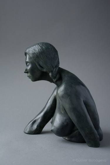 Original Figurative Nude Sculpture by Gülnar Babayeva