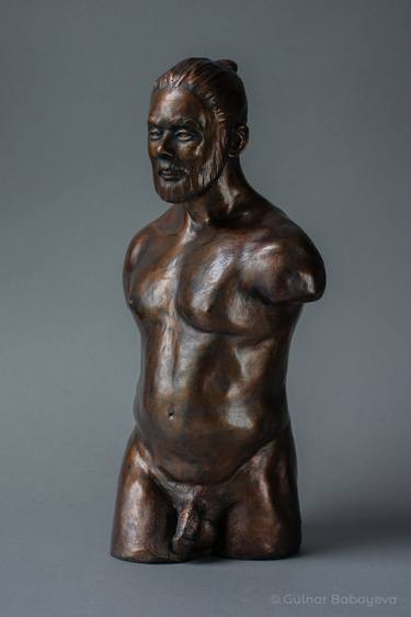 Original Figurative Nude Sculpture by Gülnar Babayeva