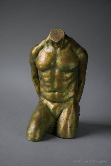 Original Figurative Nude Sculpture by Gülnar Babayeva