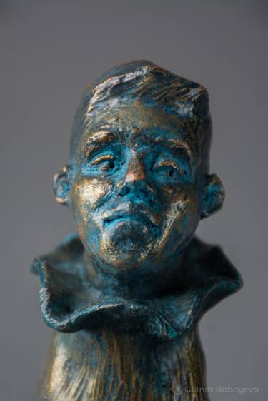 Original Portrait Sculpture by Gülnar Babayeva