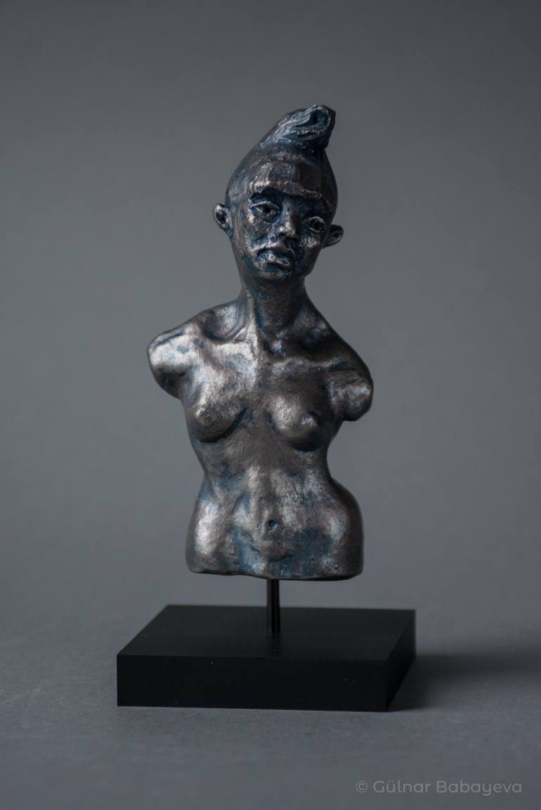 Print of Nude Sculpture by Gülnar Babayeva
