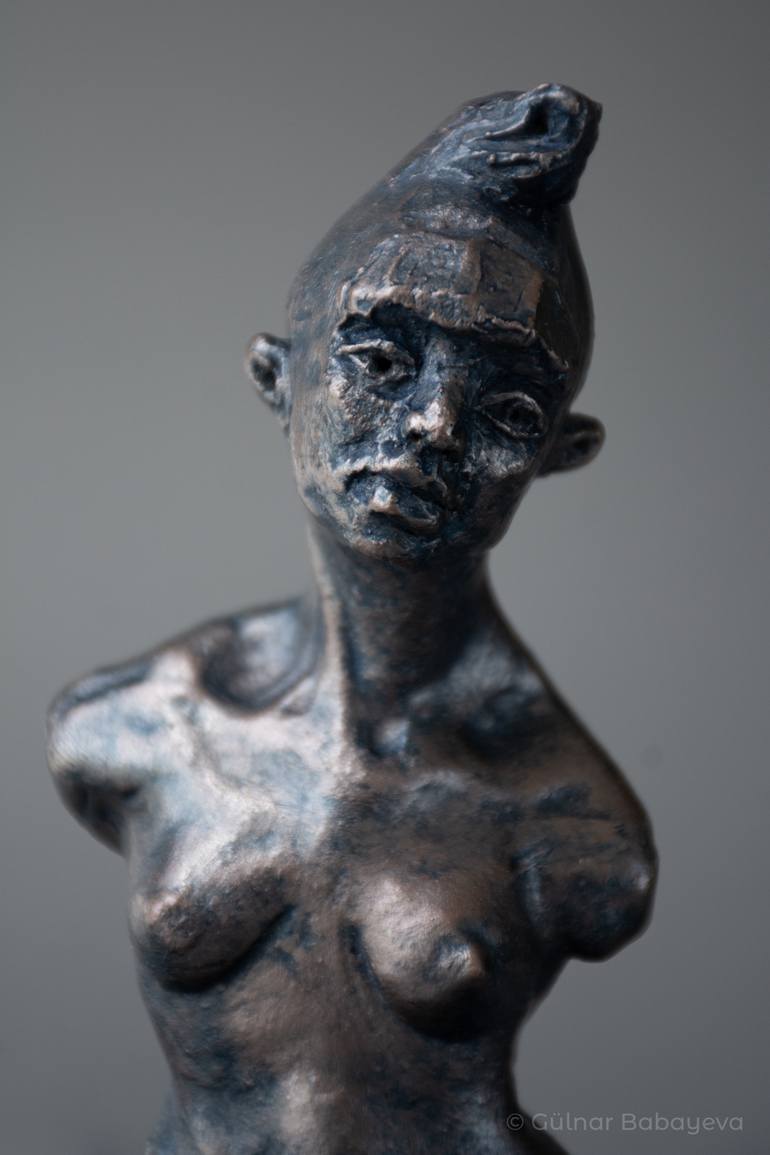 Original Figurative Nude Sculpture by Gülnar Babayeva