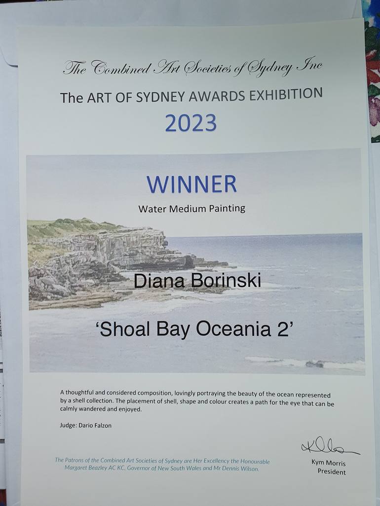 Original Seascape Painting by Diana Borinski