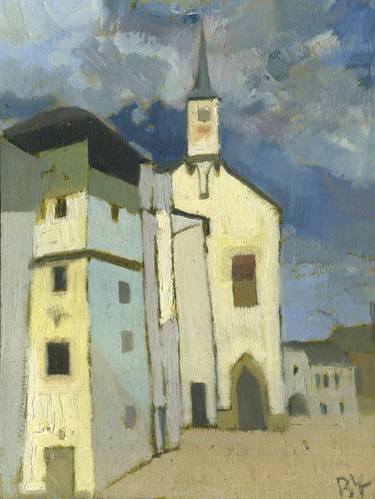 Print of Architecture Paintings by Victor Ukhovsky