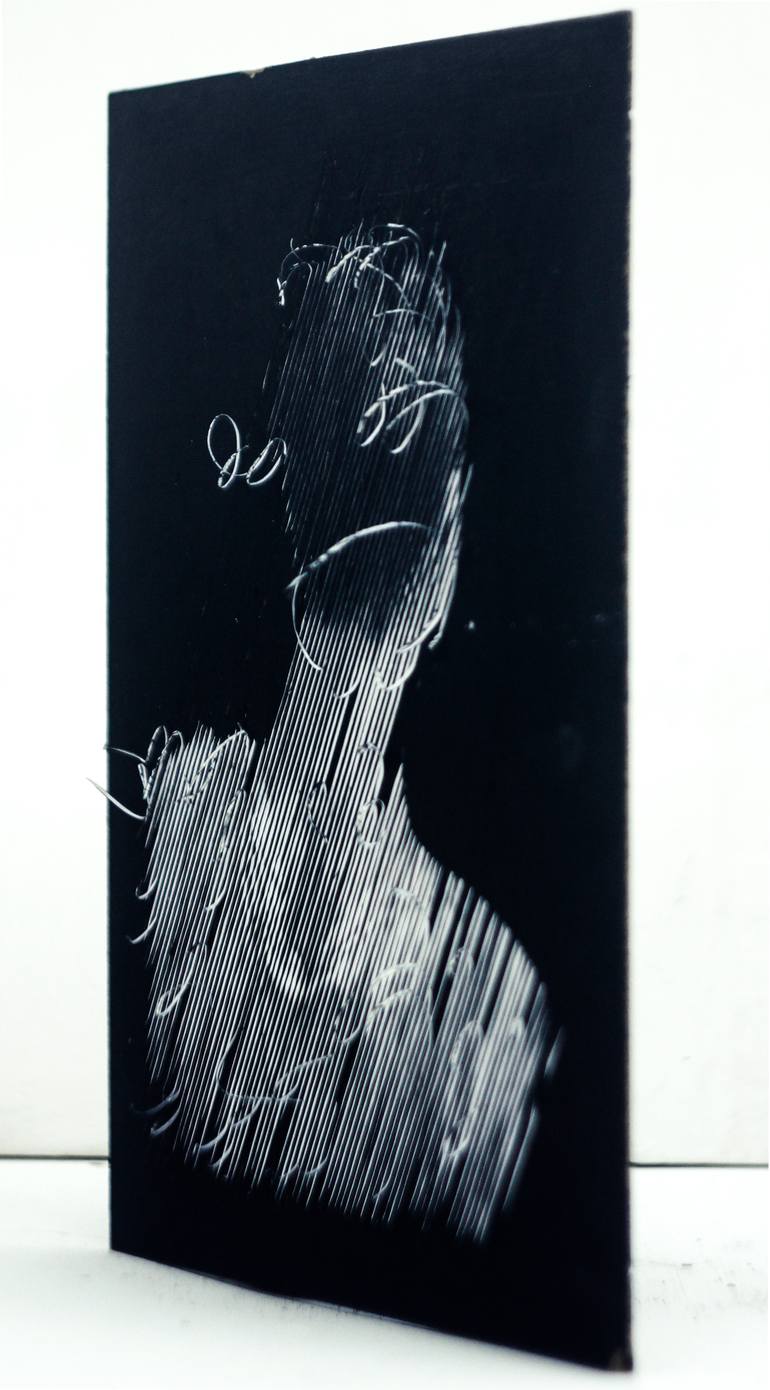 Original Abstract Women Sculpture by Gawel  Teisseyre