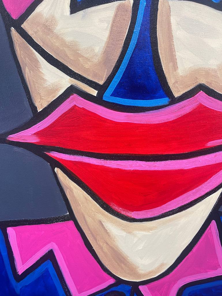Original Abstract Expressionism Abstract Painting by Emma Carey Baxendale