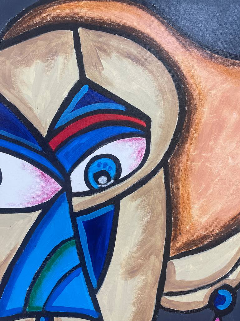 Original Abstract Expressionism Abstract Painting by Emma Carey Baxendale