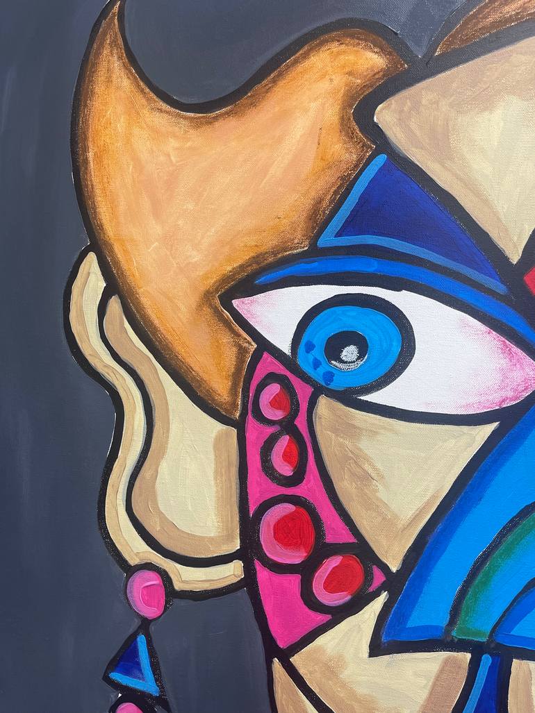Original Abstract Expressionism Abstract Painting by Emma Carey Baxendale