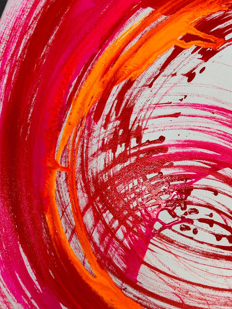 Original Abstract Expressionism Abstract Painting by Emma Carey Baxendale