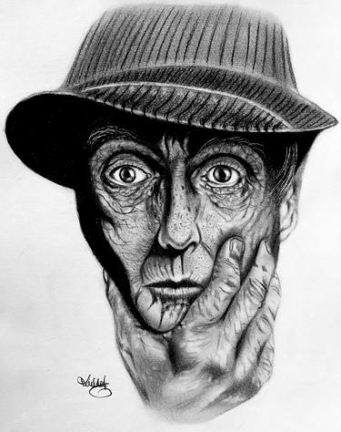 An Old Man with Hat thumb