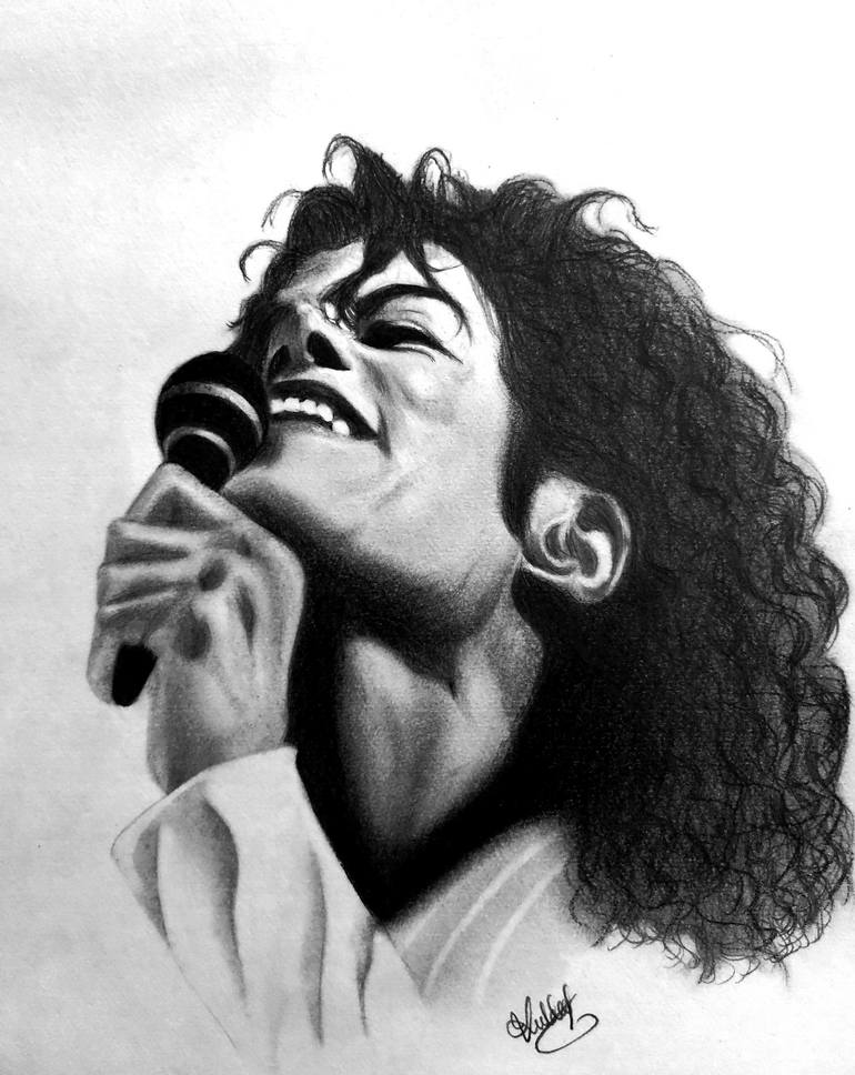 Michael Jackson Drawing By Kuldeep Singh Saatchi Art 3309