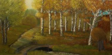 Print of Expressionism Seasons Paintings by célinne mani