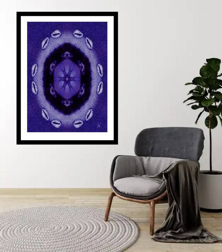 Original Abstract Expressionism Fantasy Digital by Emmanuel Maxwell Chinoye