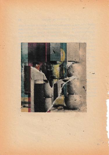 Original Dada Abstract Collage by João Fischer