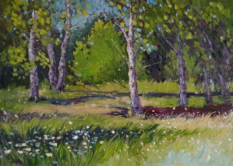 Print of Abstract Landscape Paintings by Photina Fine Art