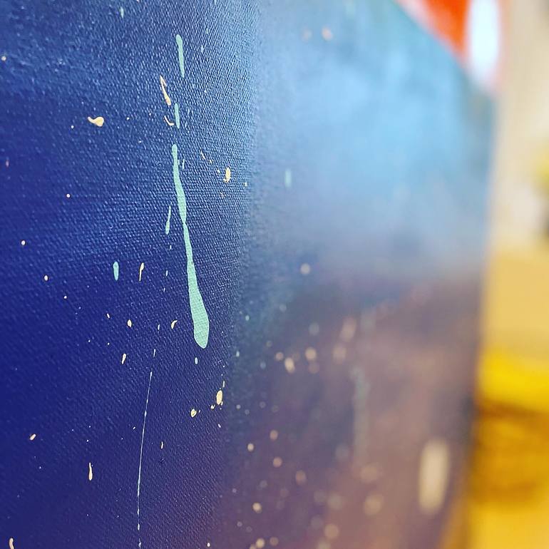 Original Abstract Landscape Painting by Josh Nevill