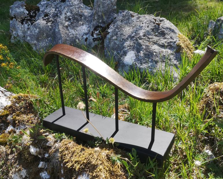 Original Contemporary Abstract Sculpture by Pavlovskydesign Metal And Paintings