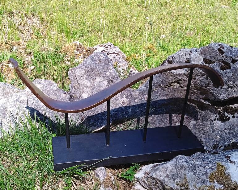 Original Contemporary Abstract Sculpture by Pavlovskydesign Metal And Paintings