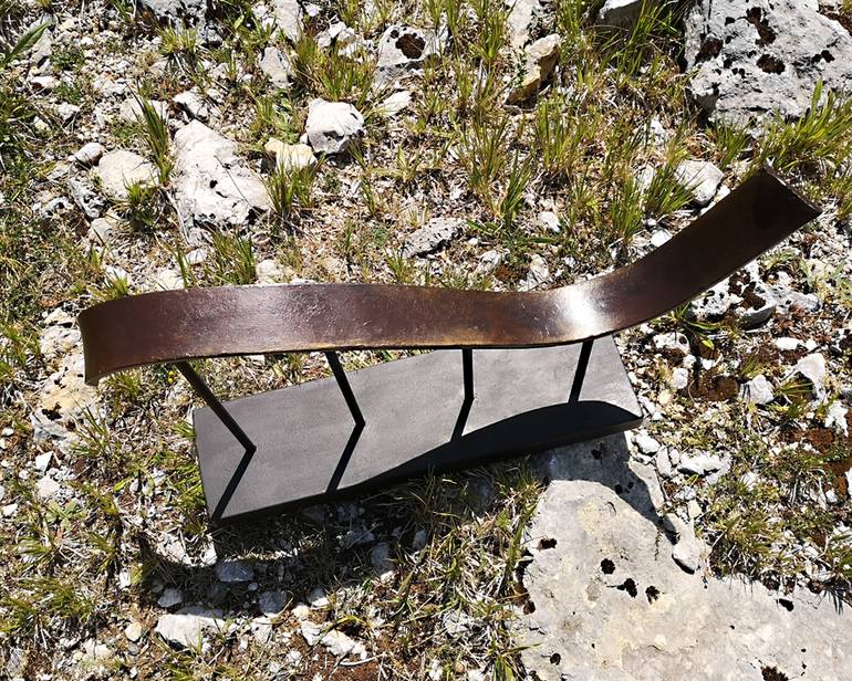 Original Contemporary Abstract Sculpture by Pavlovskydesign Metal And Paintings
