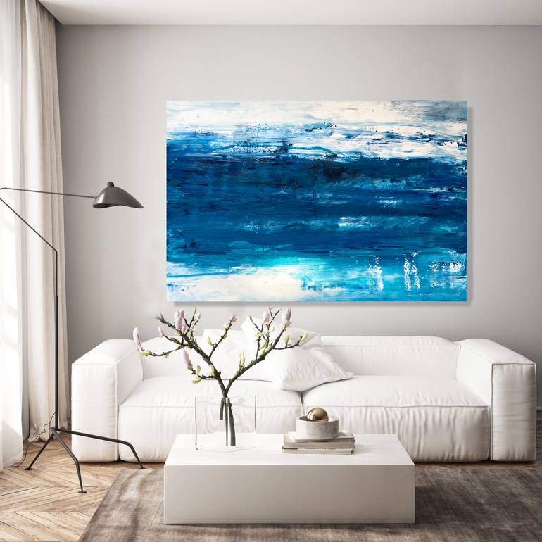 Original Abstract Expressionism Abstract Painting by Kathleen Rhee