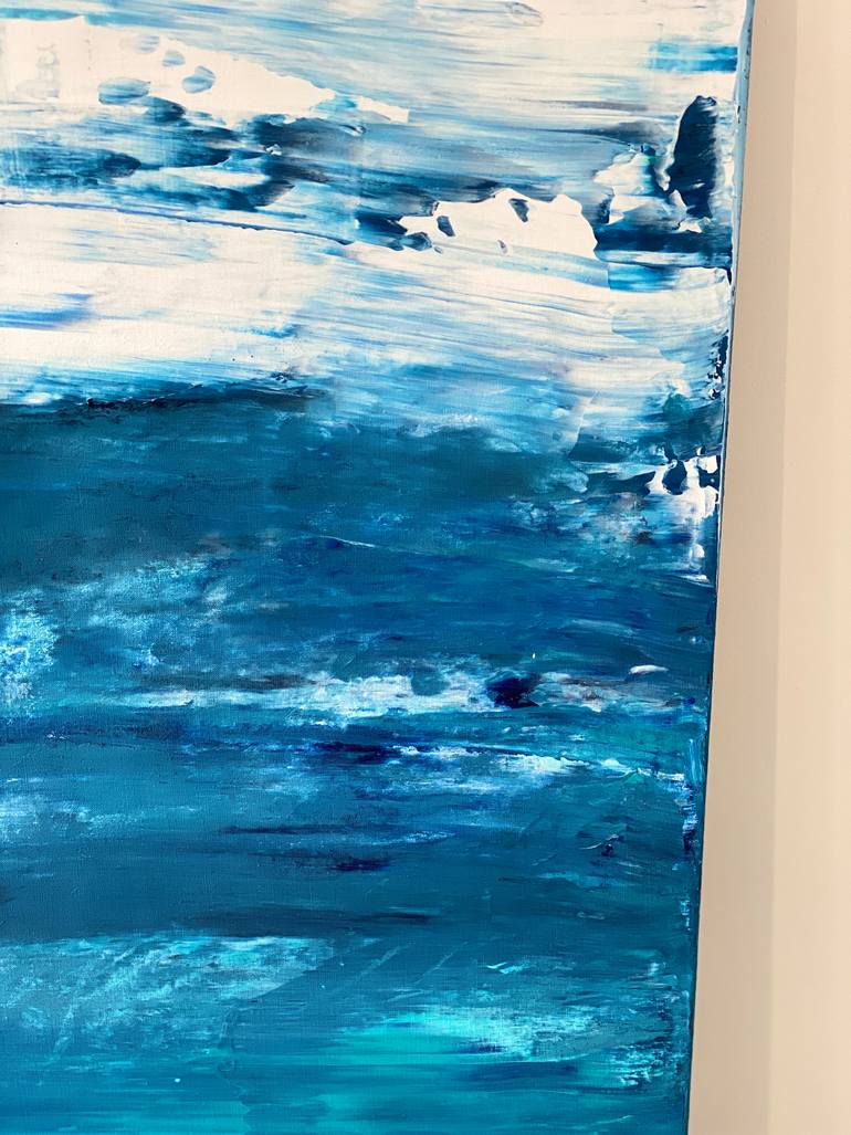 Original Abstract Expressionism Abstract Painting by Kathleen Rhee