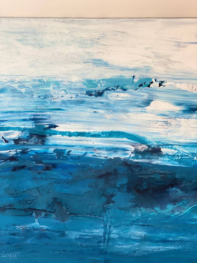 Original Abstract Expressionism Abstract Painting by Kathleen Rhee