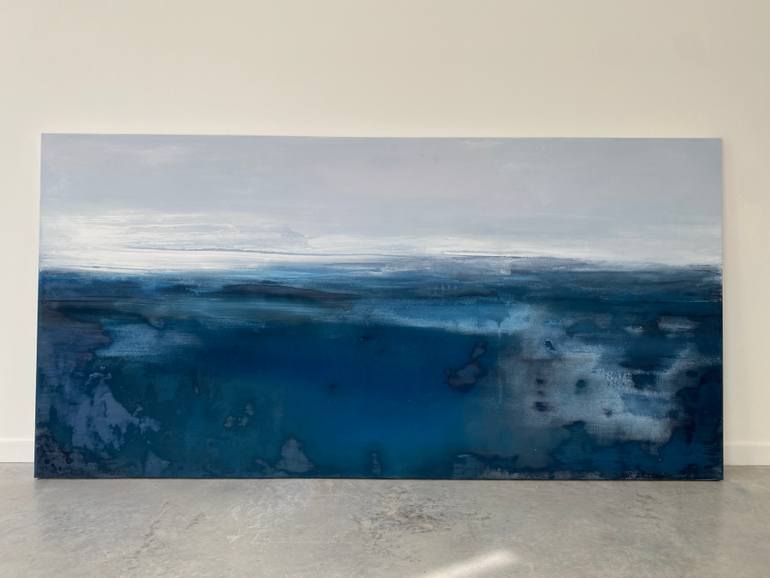 Original Abstract Expressionism Abstract Painting by Kathleen Rhee