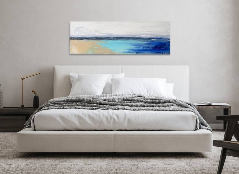 Original Beach Painting by Kathleen Rhee